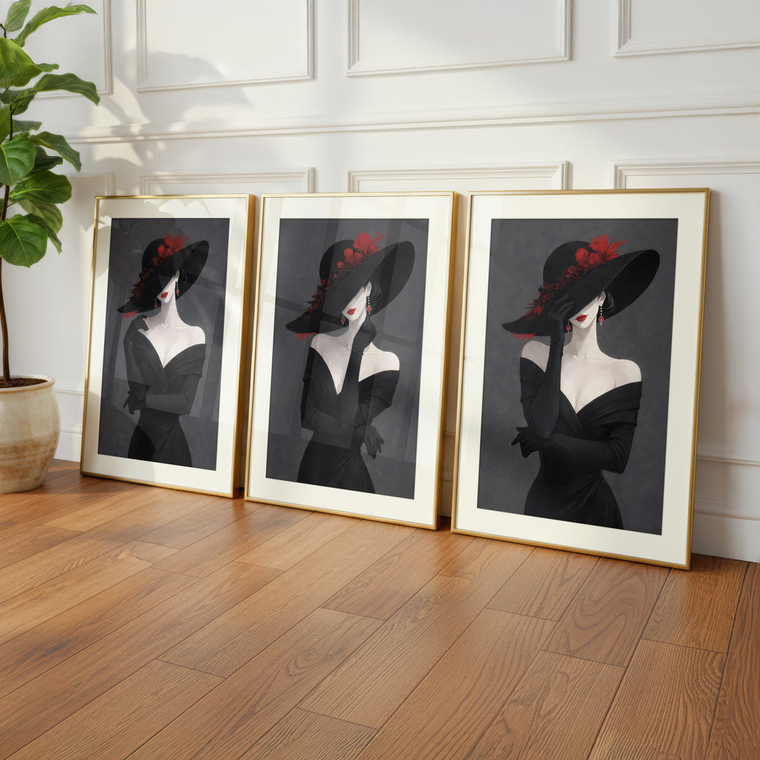 Fashion Wall Art Prints Set of 3