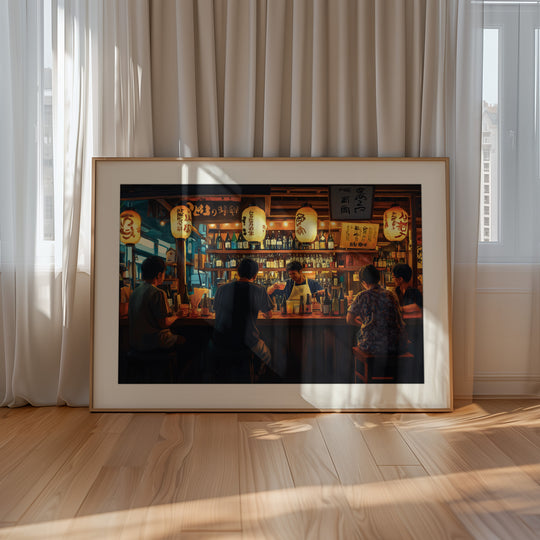 Japanese Izakaya Wall Art Print