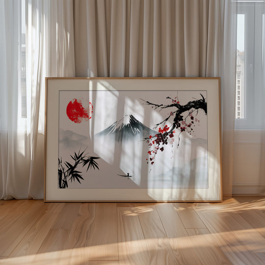 Mount Fuji Wall Art Print
