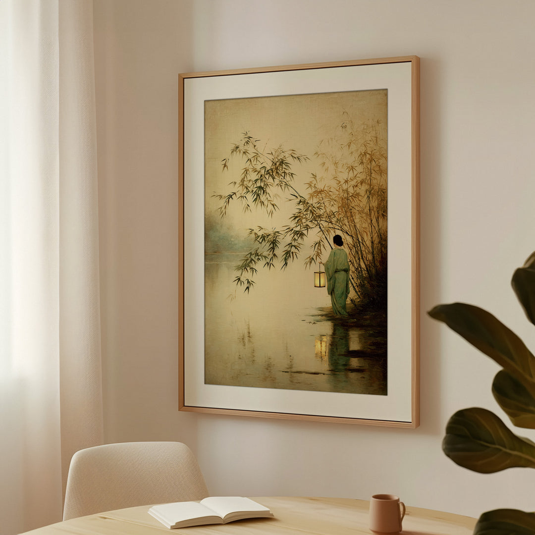 Japanese Bamboo Art Print
