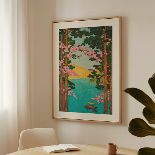 Blossoms Over the Lake