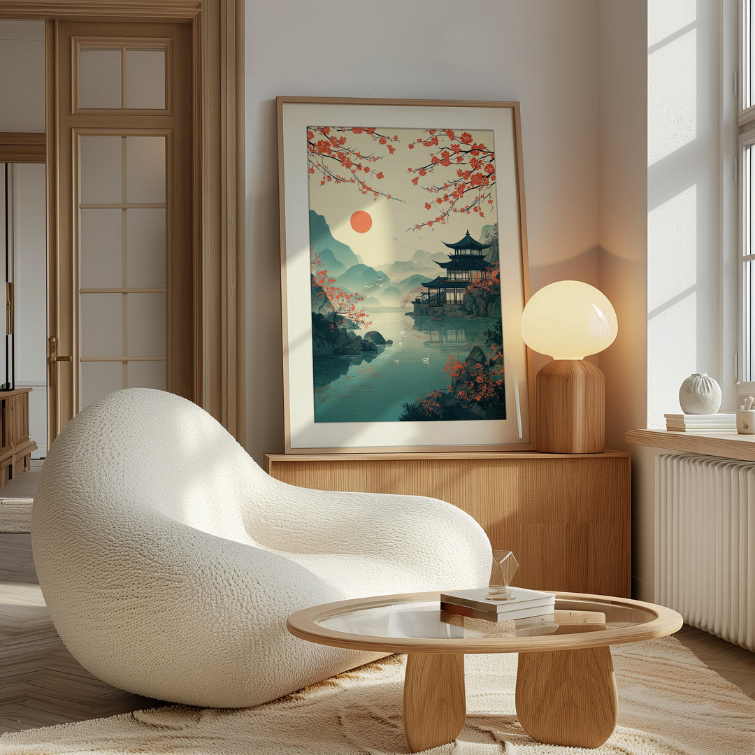 Japanese Landscape Art Print