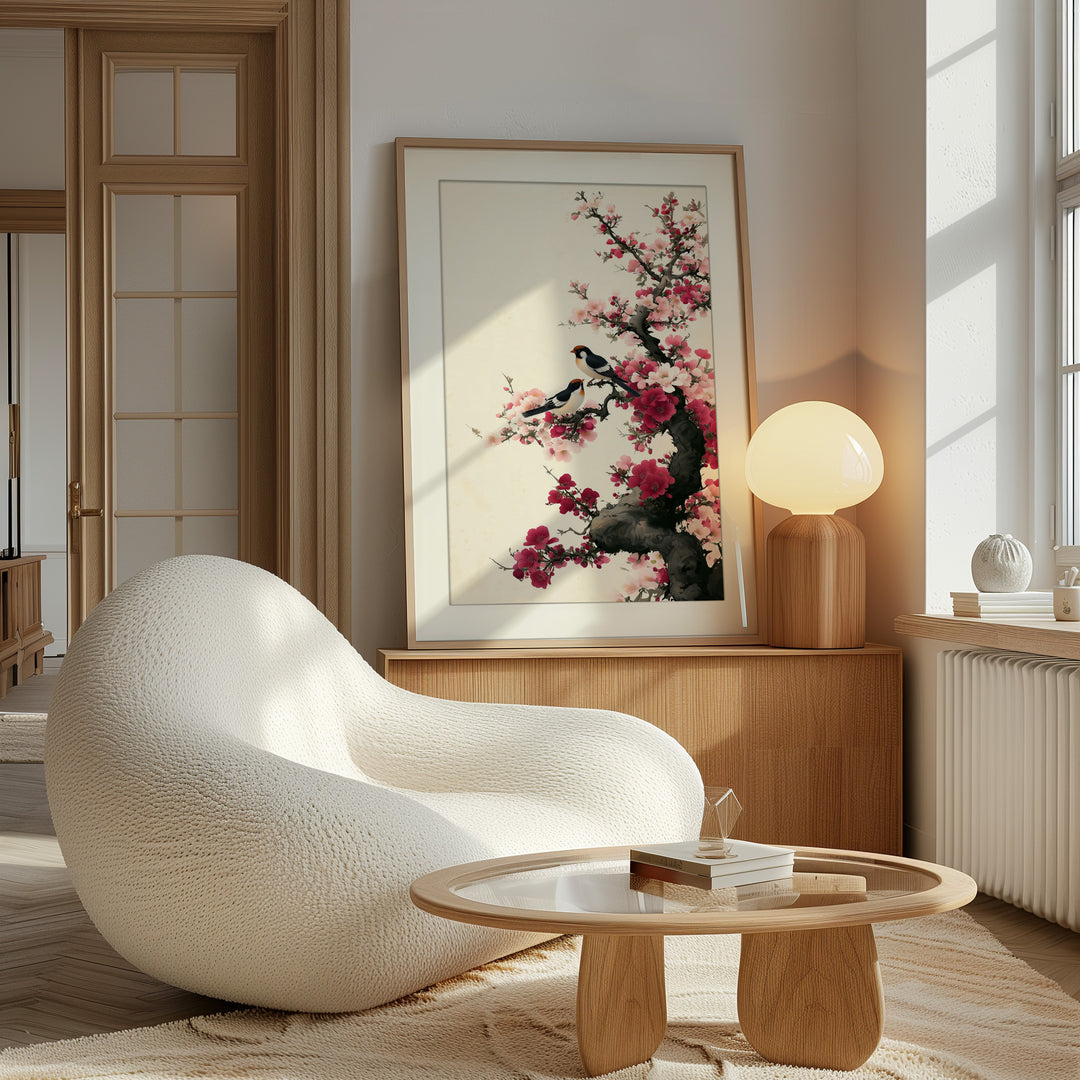 Japanese Floral Wall Art