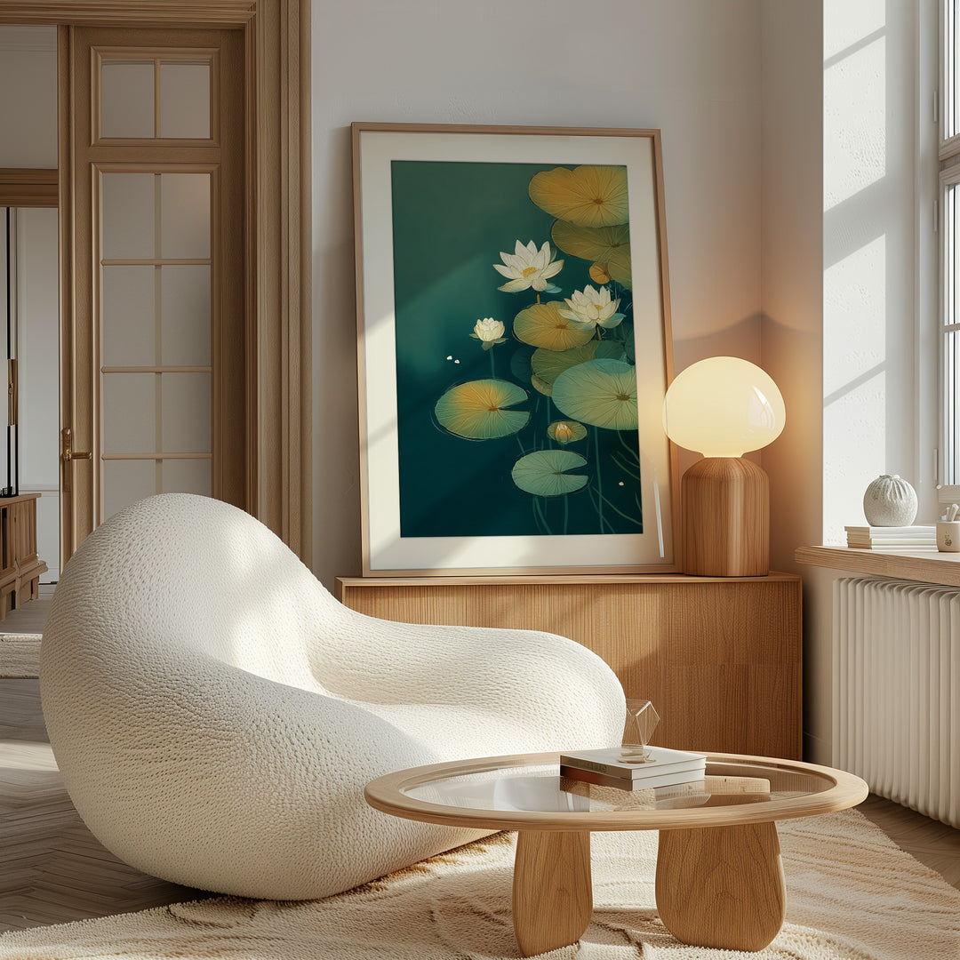 Teal Botanical Wall Decor