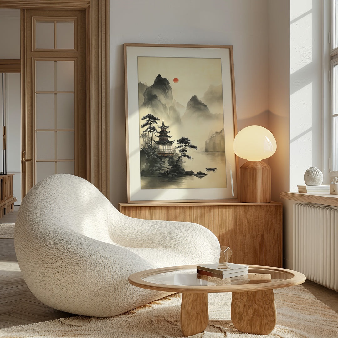 Japanese Pagoda Art Print