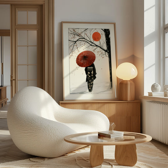 Japanese Woman Art Print