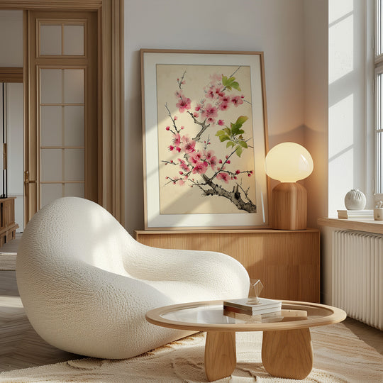 Japanese Botanical Wall Decor