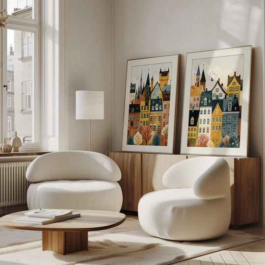 European Cityscape Wall Art Prints