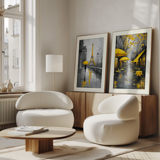 Paris Wall Art Prints Set of 2