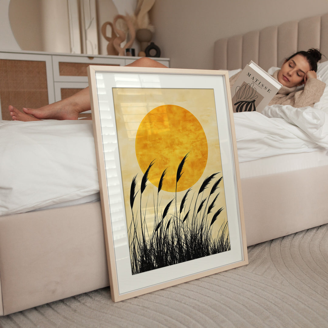 Golden Sun Art Print