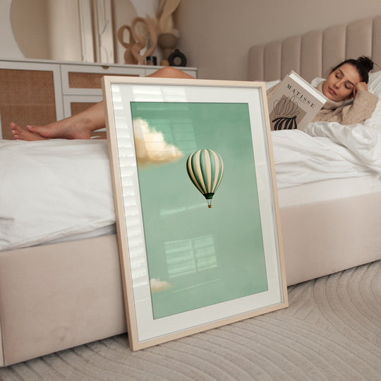Hot Air Balloon Art Print