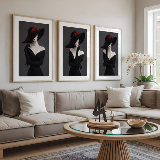 Fashion Wall Art Prints Set of 3