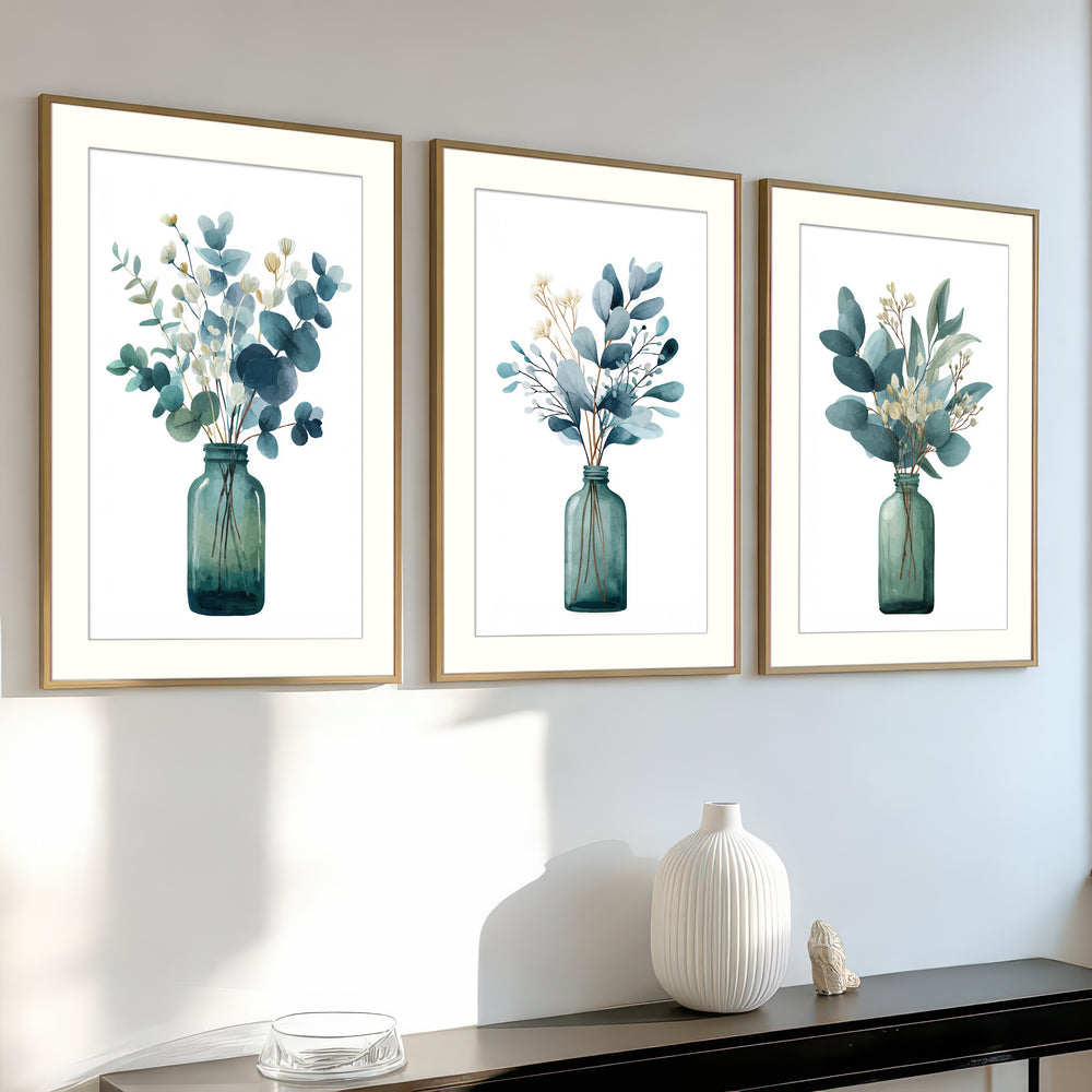 Eucalyptus Illustration Set of 3