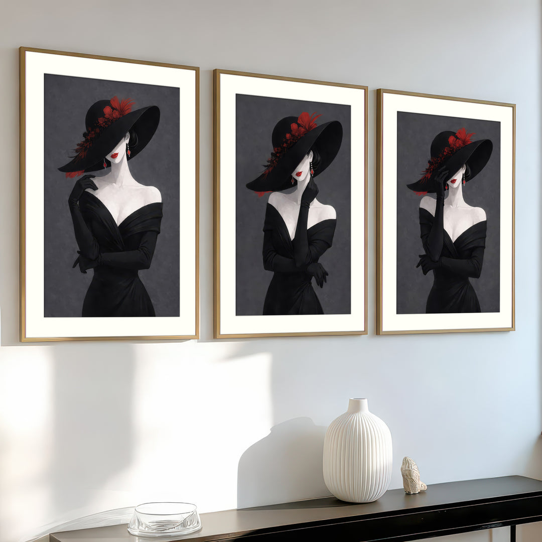 Fashion Wall Art Prints Set of 3