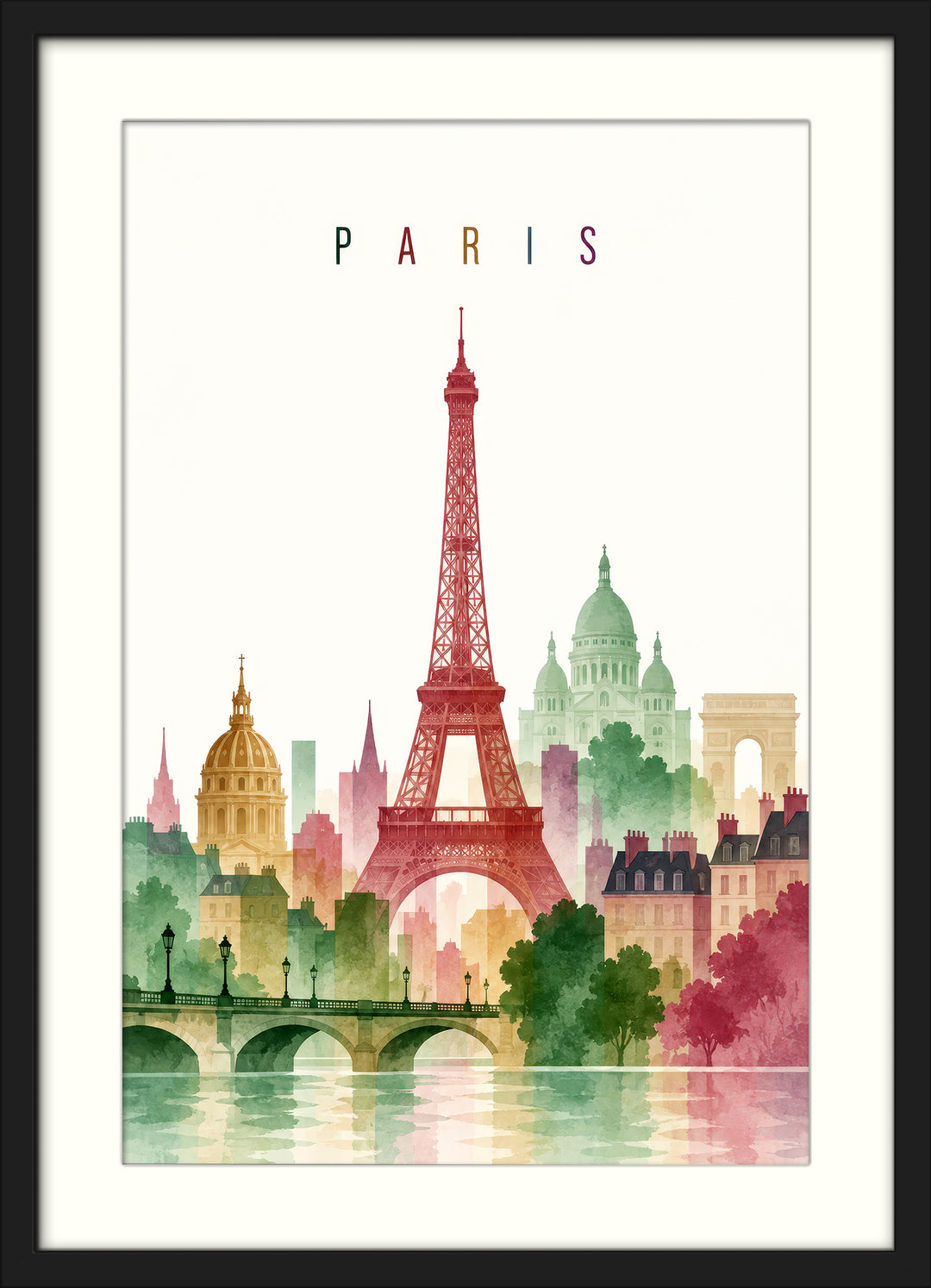 New York Paris London Wall Art Prints