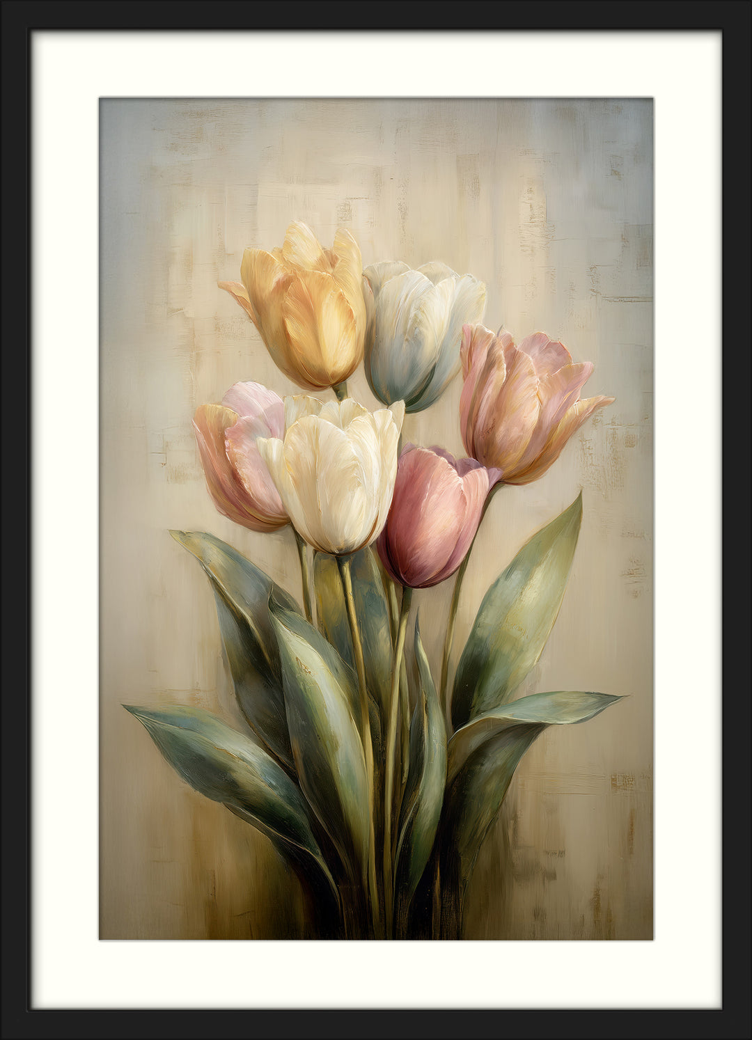 Easter bunny wall art prints