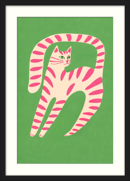 Cat Wall Art Prints Set of 3