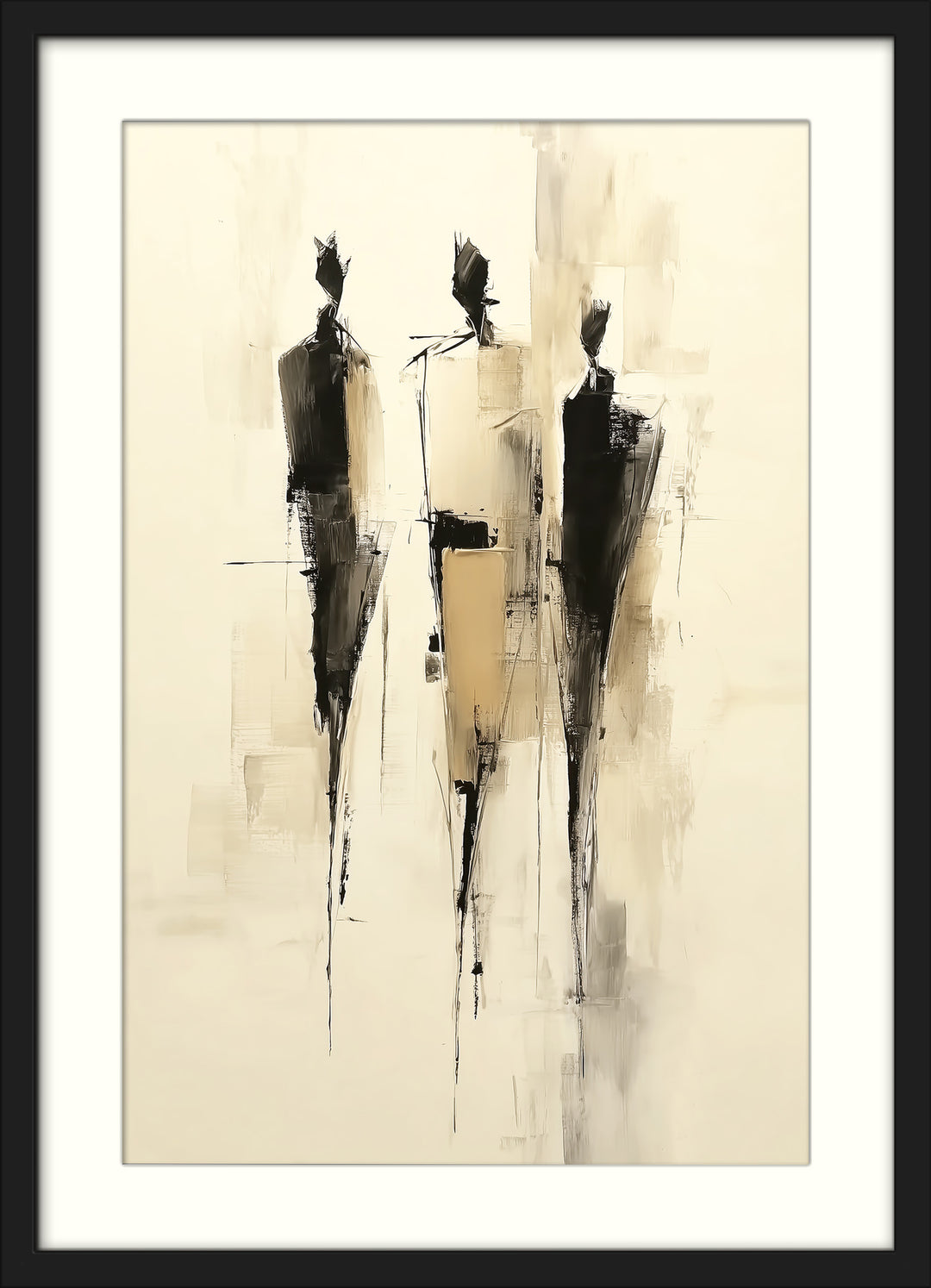 Abstract Figure Art Print
