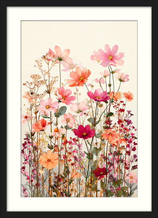 Pink Wildflower Art Print