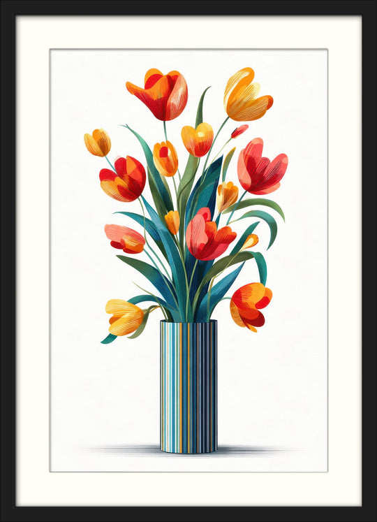 Floral Wall Art Prints Set of 3