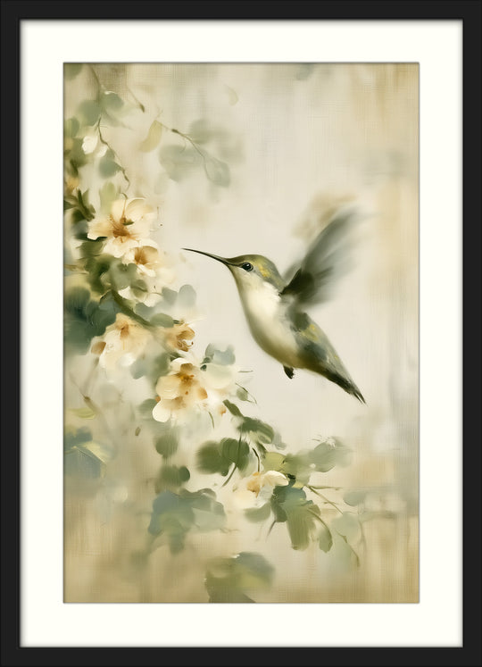 Cream Flower Wall Art