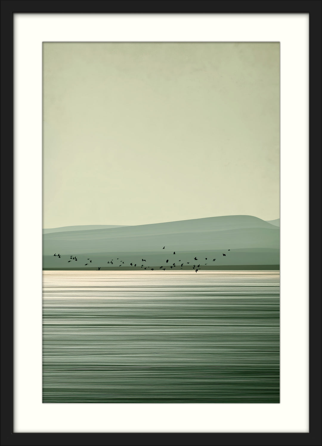 Sage Green Landscape Wall Art Prints