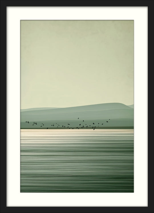 Sage Green Landscape Wall Art Prints