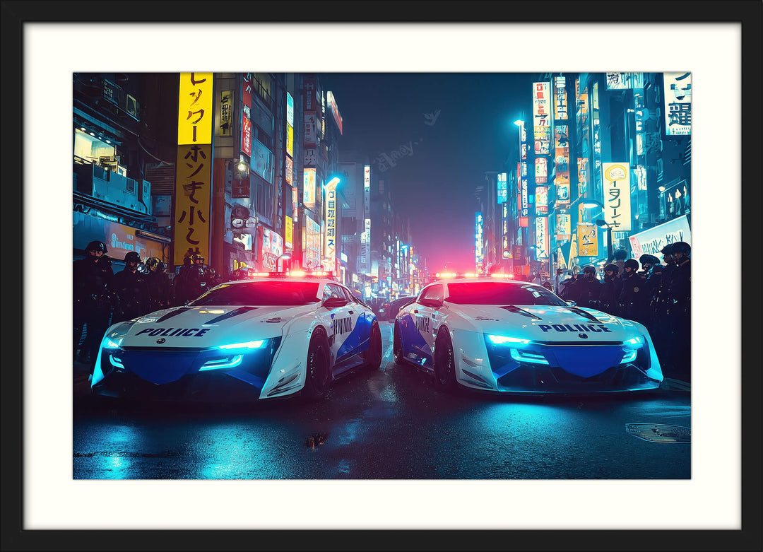 Japanese Night Street Art