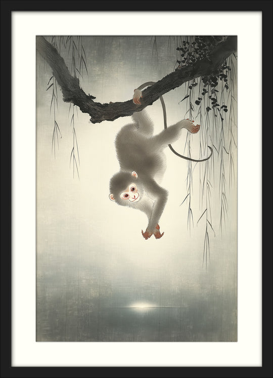 Monkey Art Print
