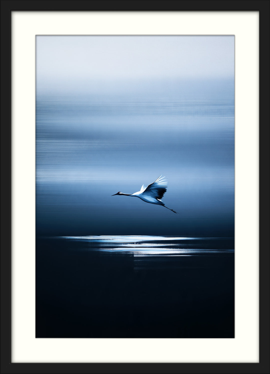 Blue Crane Wall Art Prints