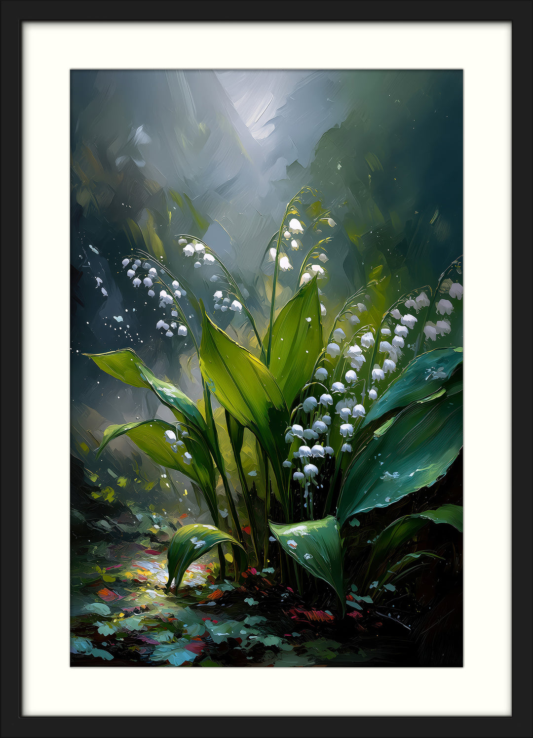 Lily of the Valley Wall Art Print