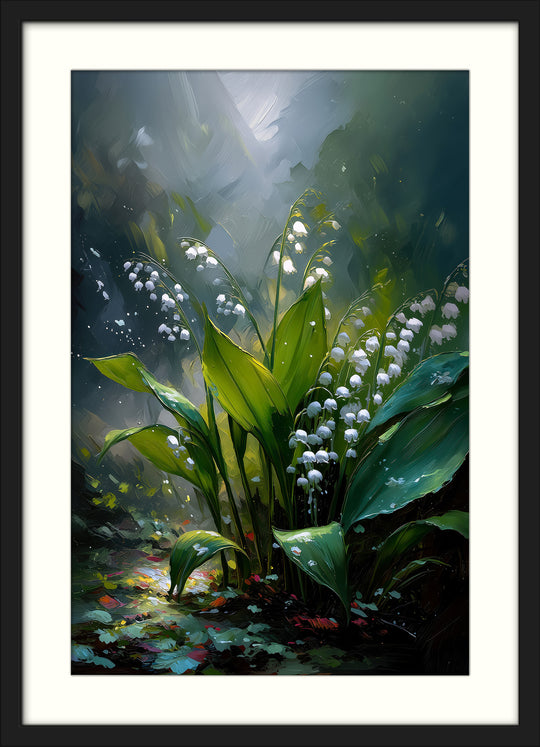 Lily of the Valley Wall Art Print