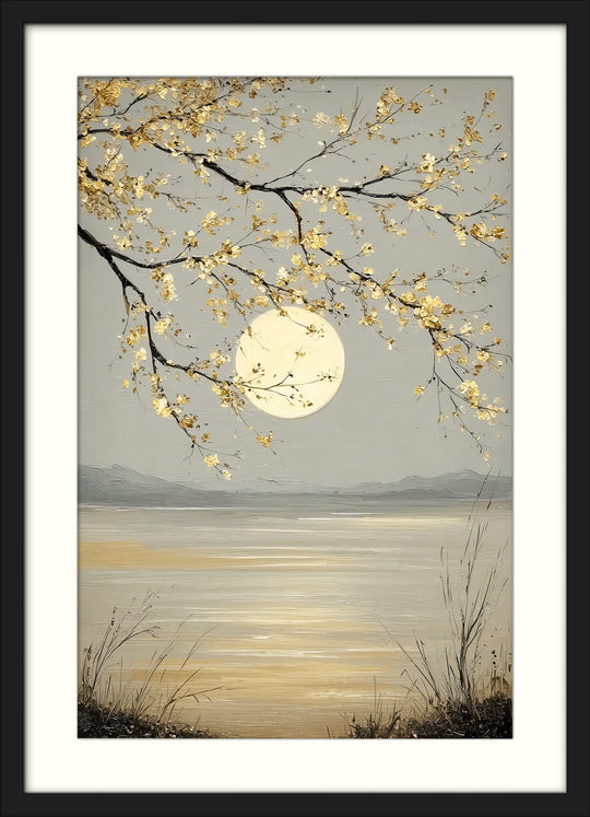 Golden Blossom Art Print