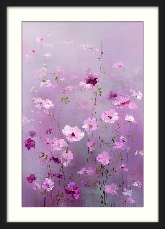 Pink Floral Art Print