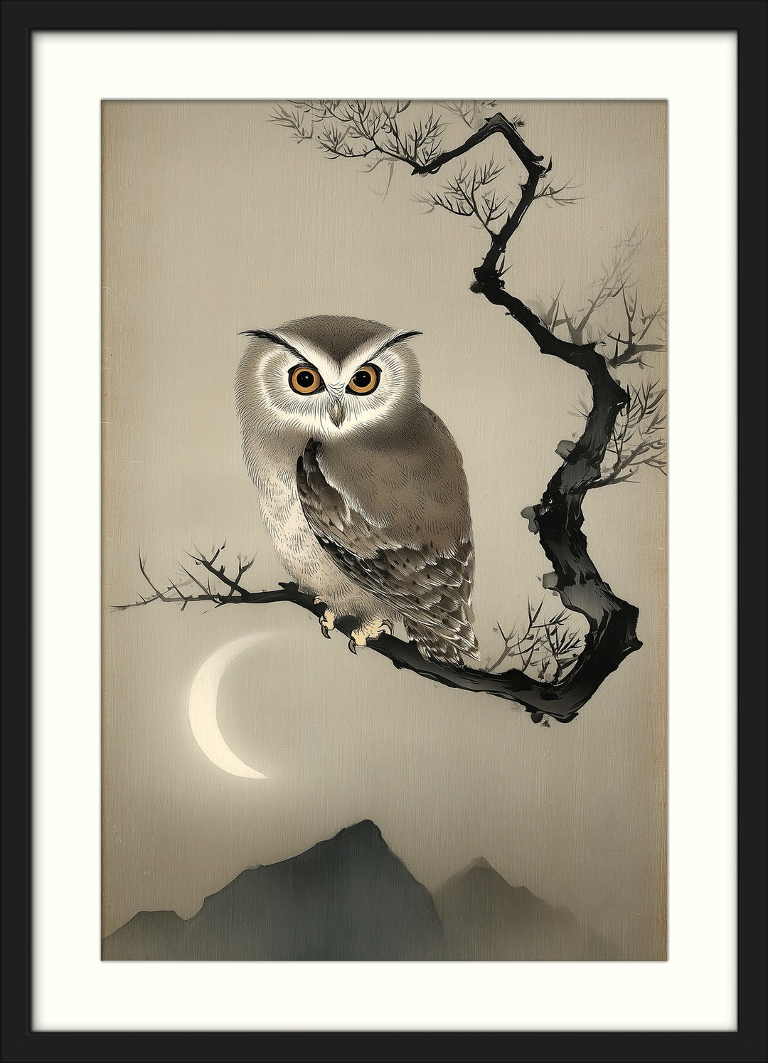 Owl Art Print