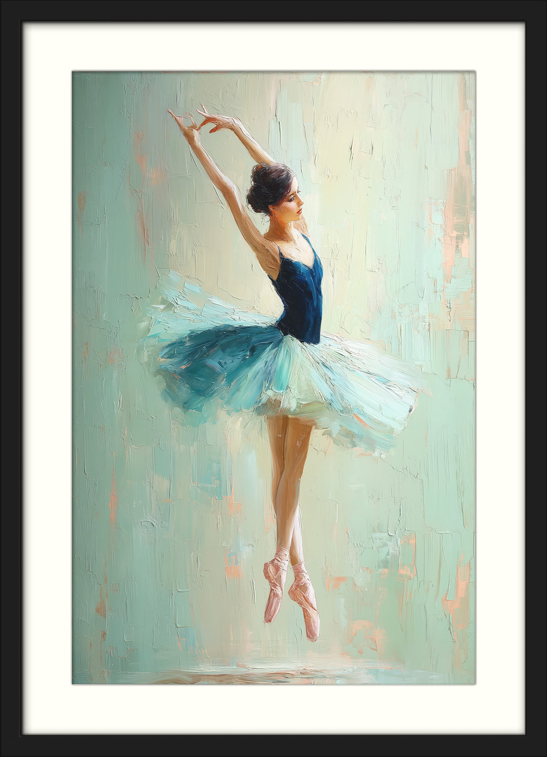 Ballerina Wall Art Prints Set of 2
