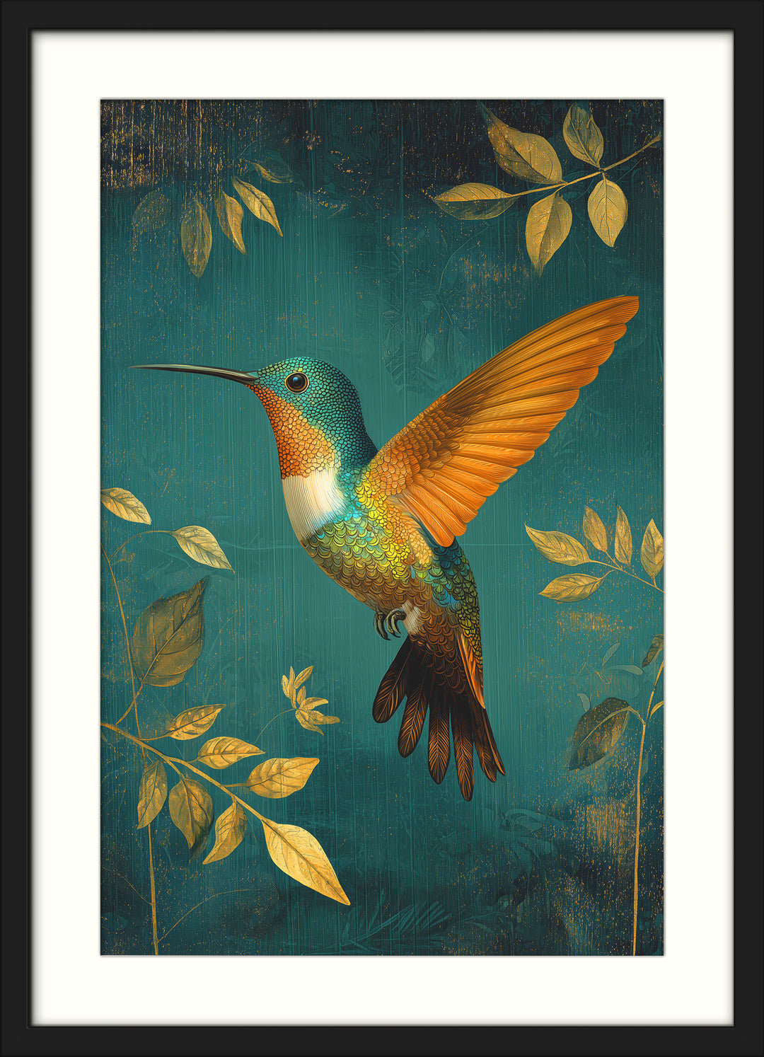 Hummingbird Art Print