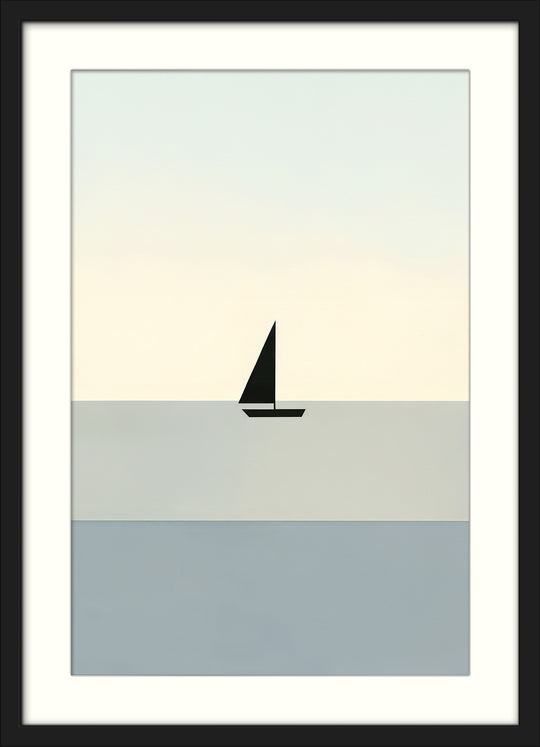 Sailboat Wall Art Prints Set of 2