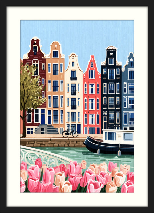Amsterdam and London Wall Art Prints