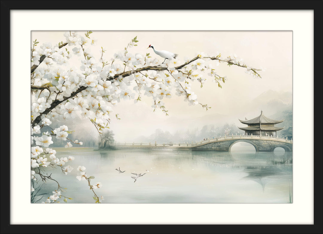 Cherry Blossom Lake