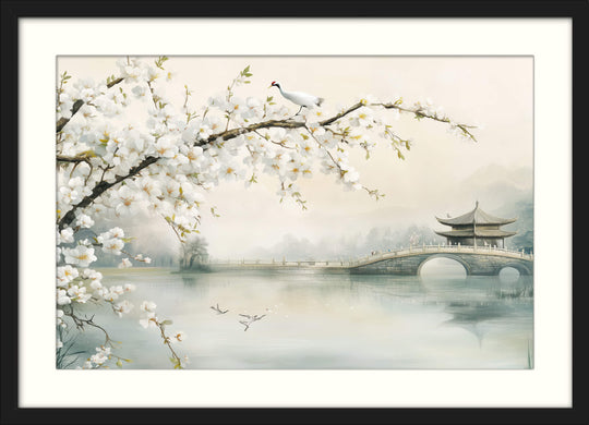 Cherry Blossom Lake