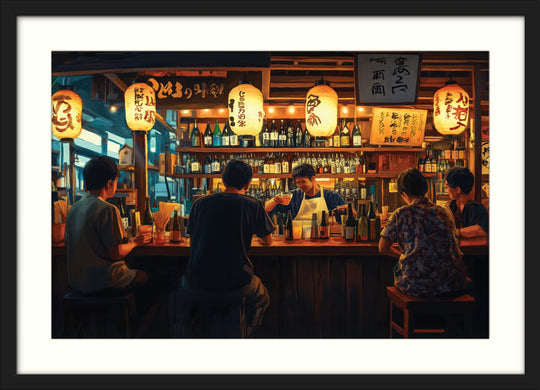 Japanese Izakaya Wall Art Print