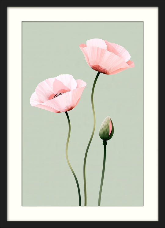 Pink Poppy Art Print