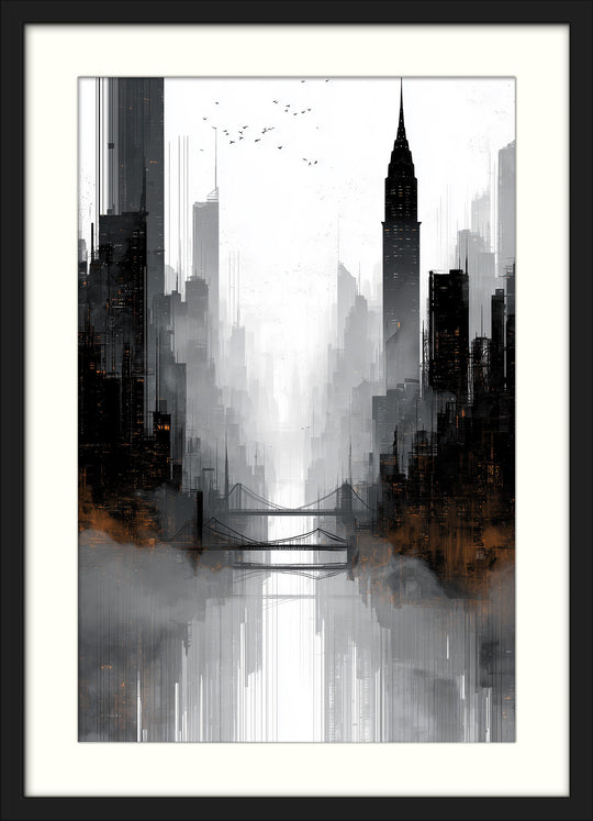 New York Skyline Art Print