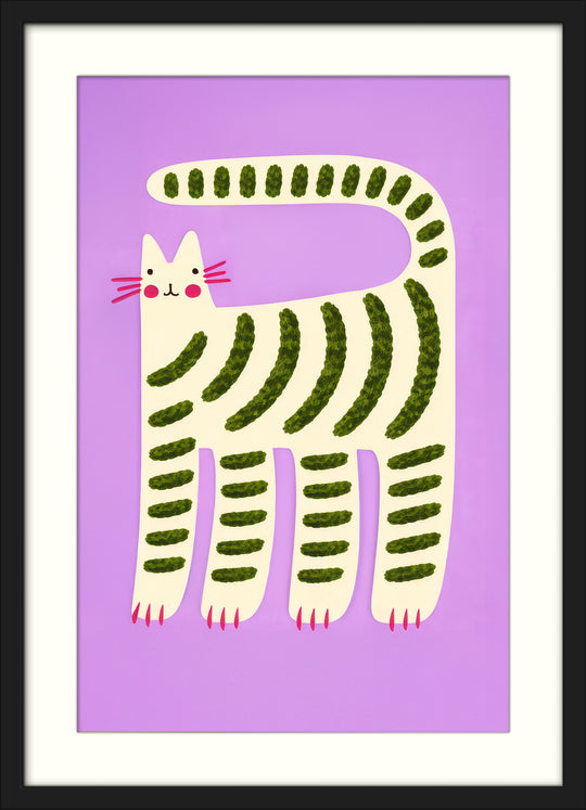 Cat Wall Art Prints Set of 3