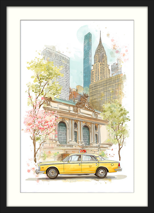 City travel wall art prints set of 3