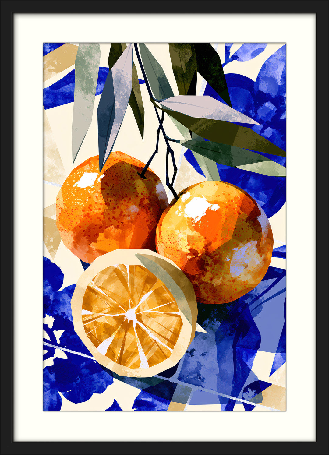 Citrus Wall Art Prints Set of 2