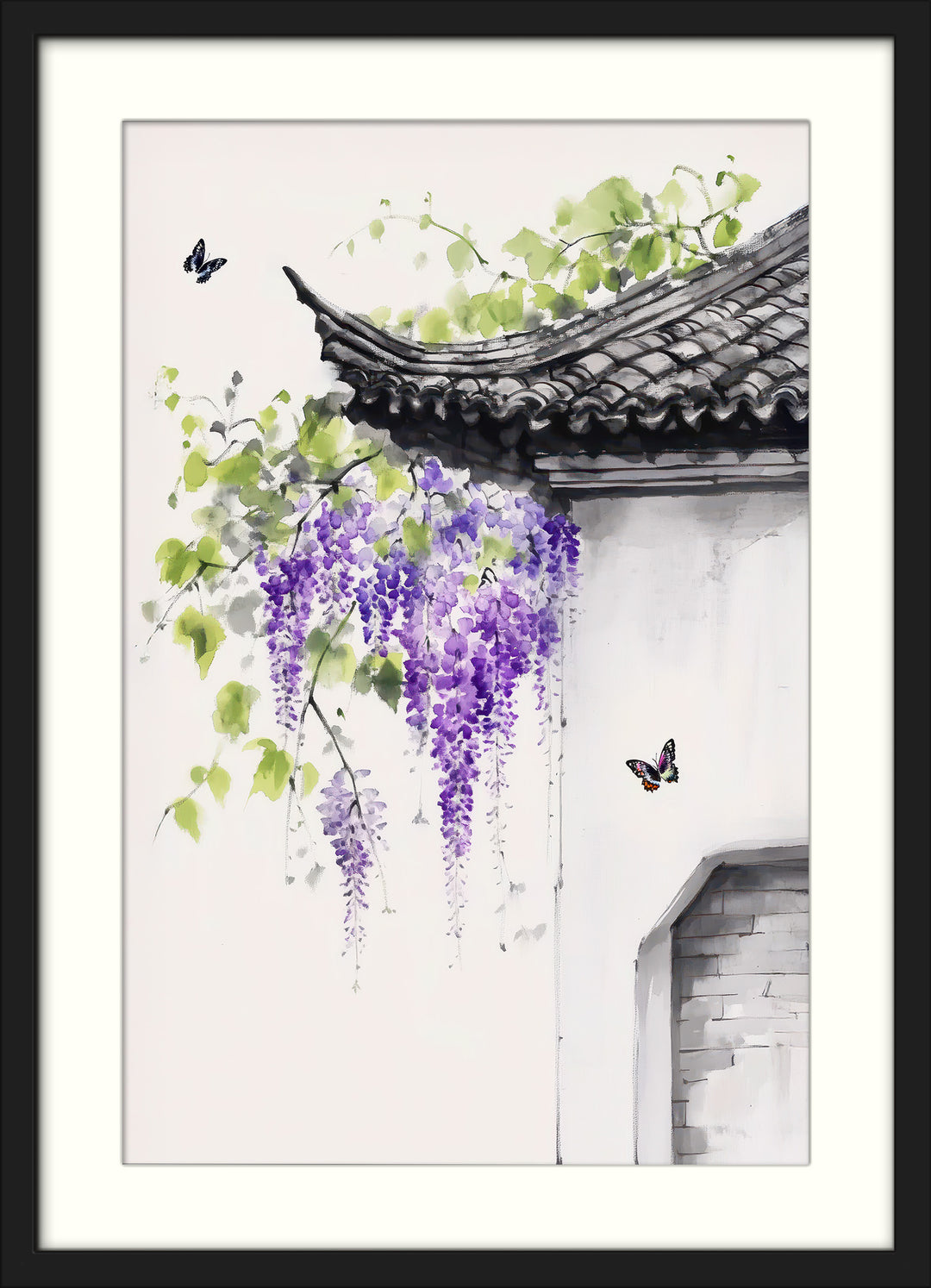 Wisteria Wall Art Print