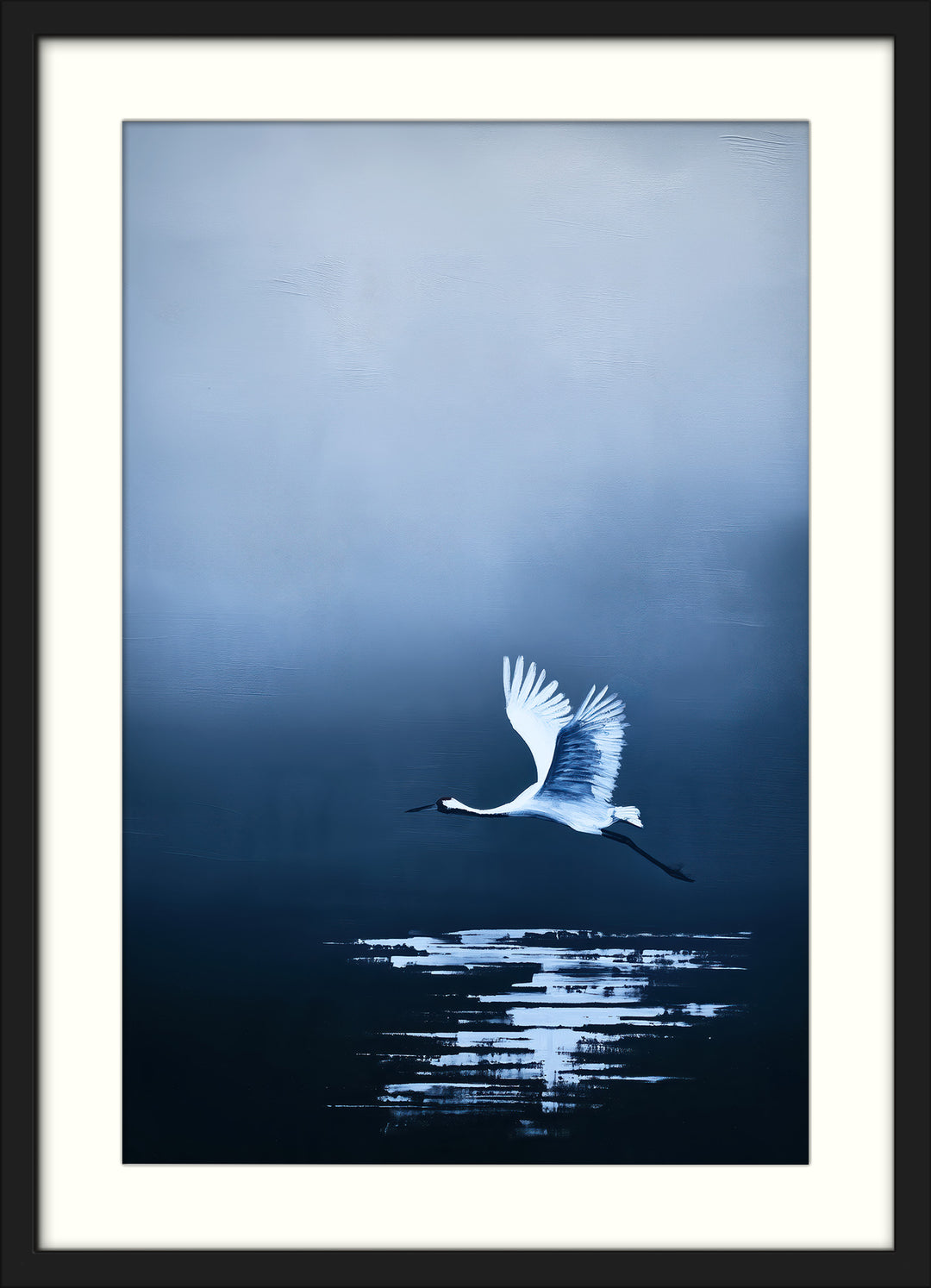 Blue Crane Wall Art Prints