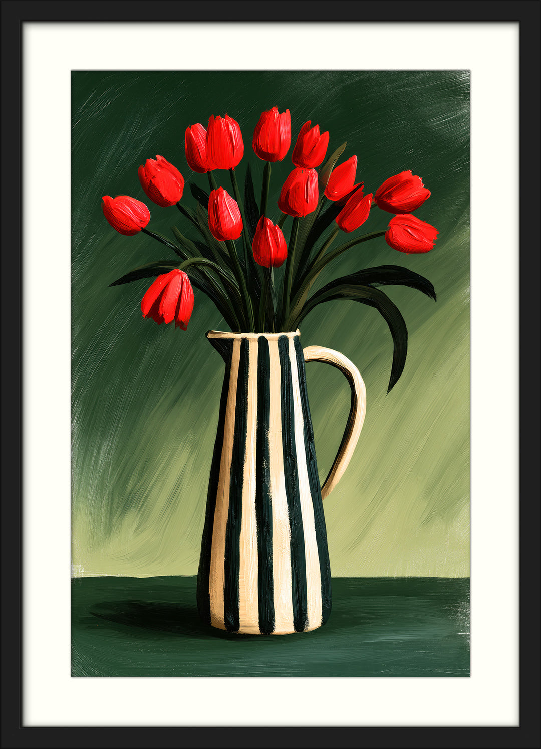 Red Tulips Art Print